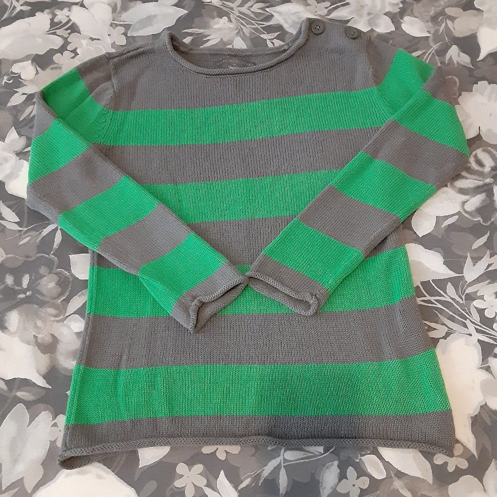 STELLA McCARTNEY for Gap cotton strip sweater kids size 6-7